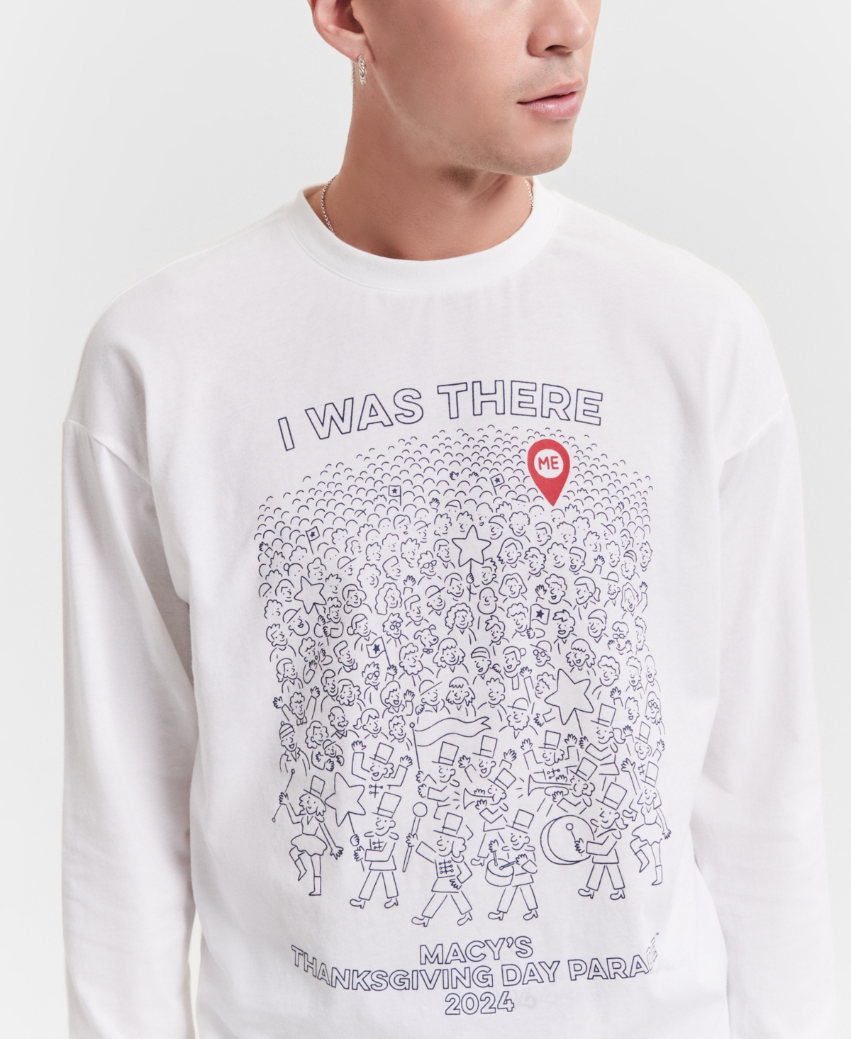 Macy's Thanksgiving Day Parade Unisex Long-Sleeve Graphic T-Shirt, Created for Macy's