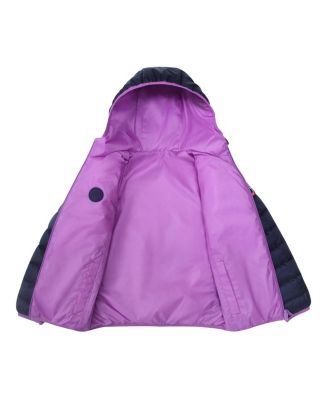 Girls Reversible Lightweight Puffer Jacket