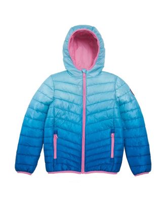 Girls Reversible Lightweight Puffer Jacket