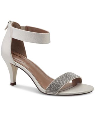 Women's Phillys Two-Piece Evening Sandals, Created for Macy's 
