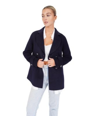 Women's Forget You Military Peacoat