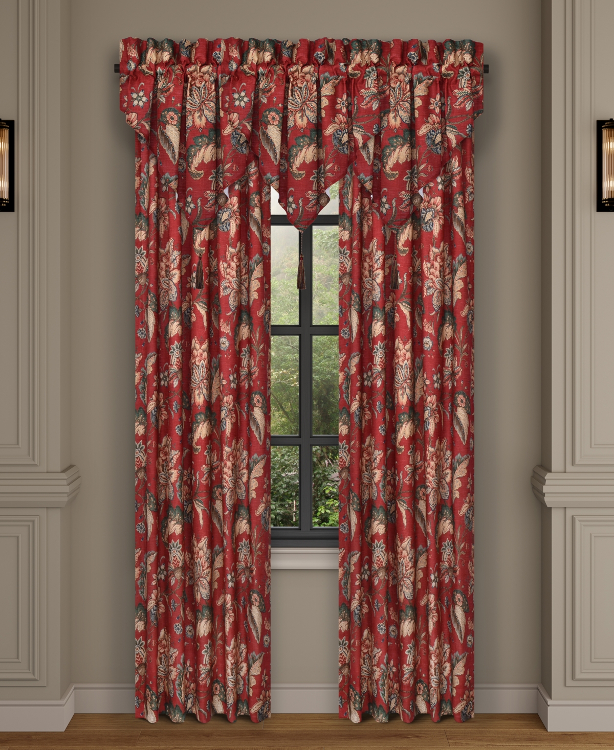 J Queen New York Enchanted Garden Window Panel Pair