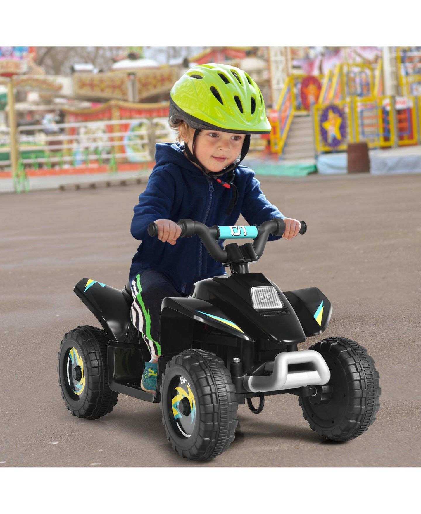 Детская игрушка SUGIFT 6V Kids Electric ATV 4 Wheels Ride-On Toy with 50 Minute Battery, Forward-Reverse and Astm Certified Build — фото 9