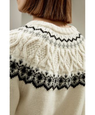 Women's Fair Isle Crewneck Sweater
