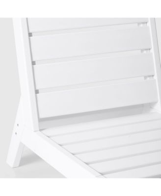 Outdoor HDPE Deep Seating Modular Armless Patio Chair