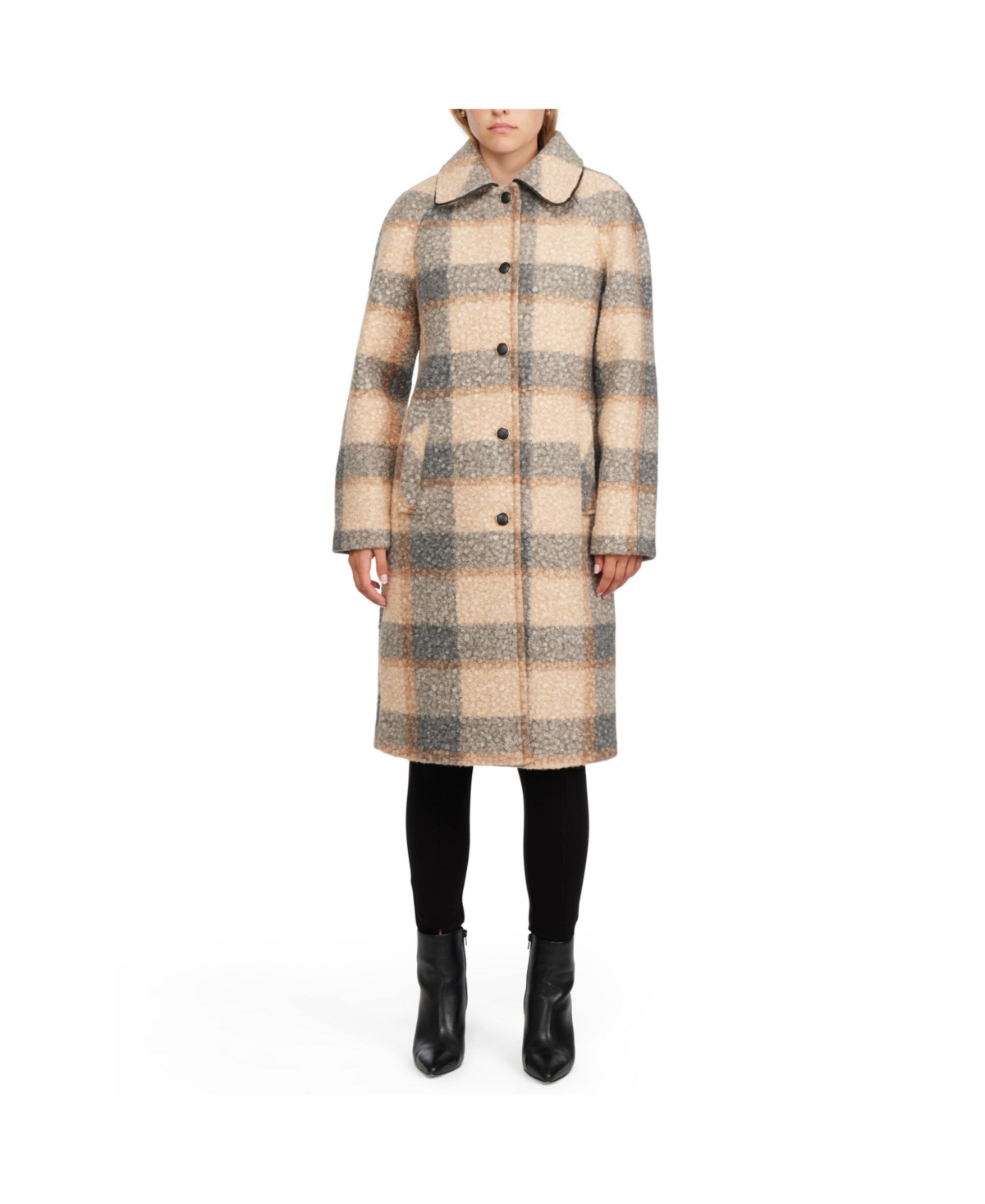 Ellen Tracy STADIUM COAT in Cobalt Smart Closet