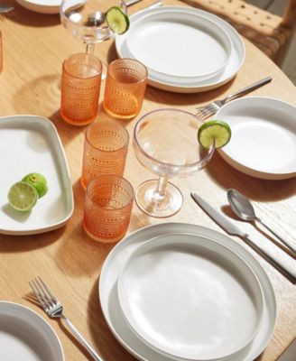 Melamine Cooper Dinner Plates, Set of 4