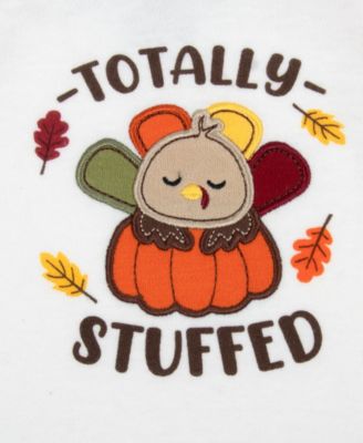 Baby Boy Totally Stuffed Bodysuit, Pant, Cap & Sock, 4-Piece Set