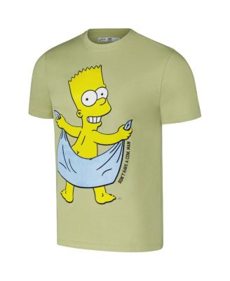 Men's Green The Simpsons Fresh T-Shirt