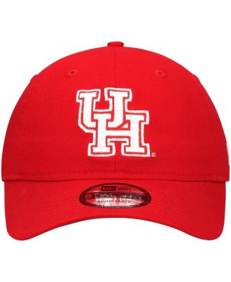 Men's Red Houston Cougars Team 9TWENTY Adjustable Hat