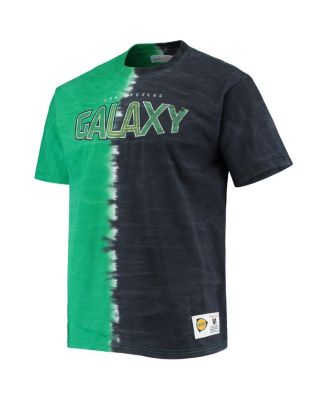 Men's Green LA Galaxy Vertical Tie-Dye Top