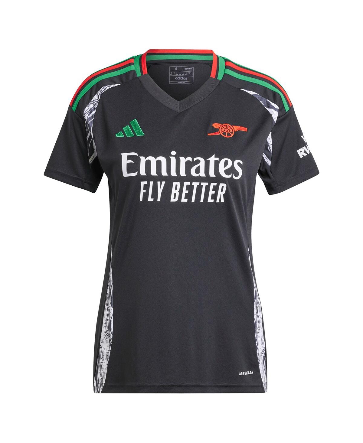 Adidas Women'sArsenal 2024/25 Away Replica Jersey - Black