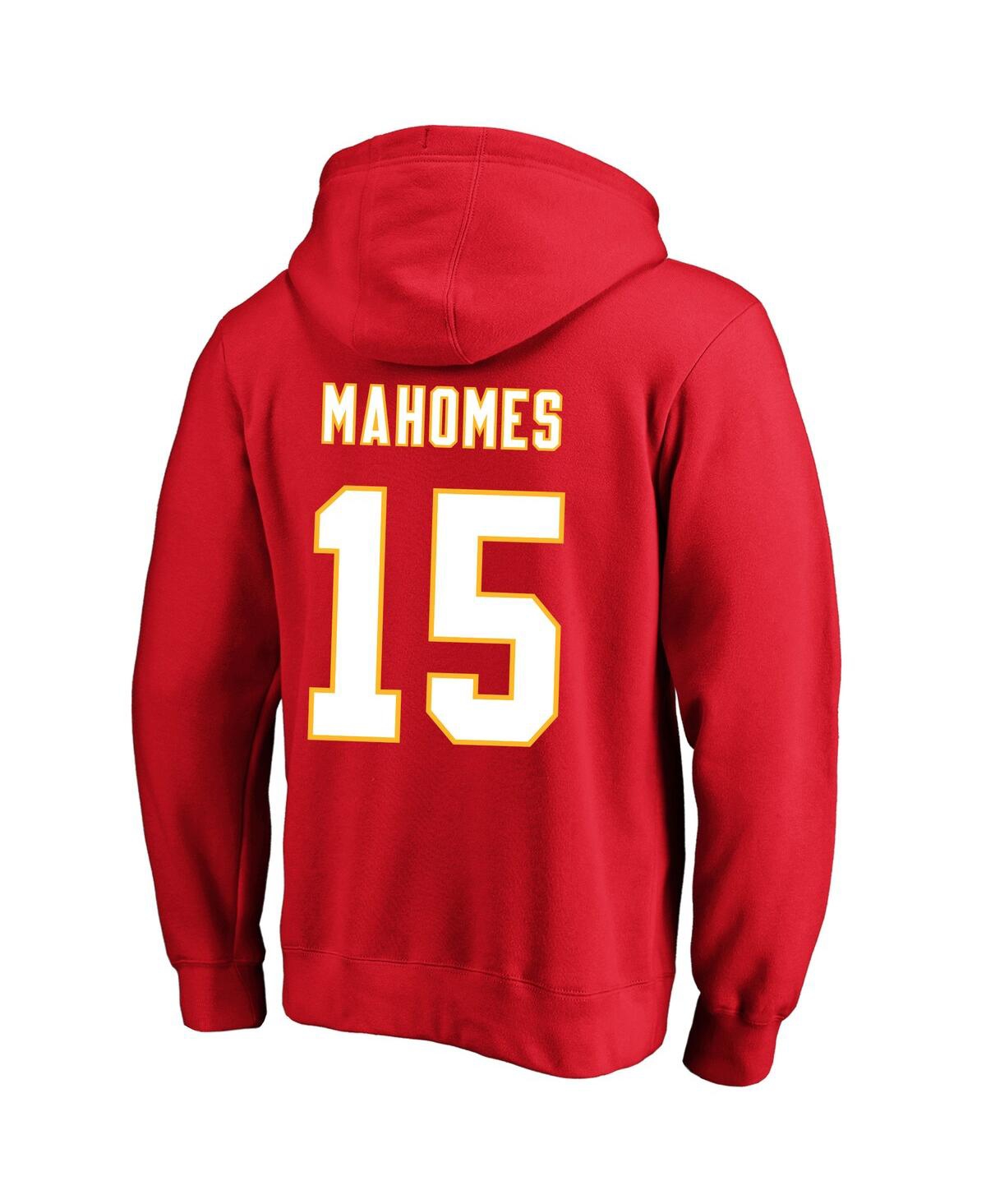 Fanatics Men's Travis KelceKansas City Chiefs Big Tall Name Number Fleece Pullover Hoodie - Red