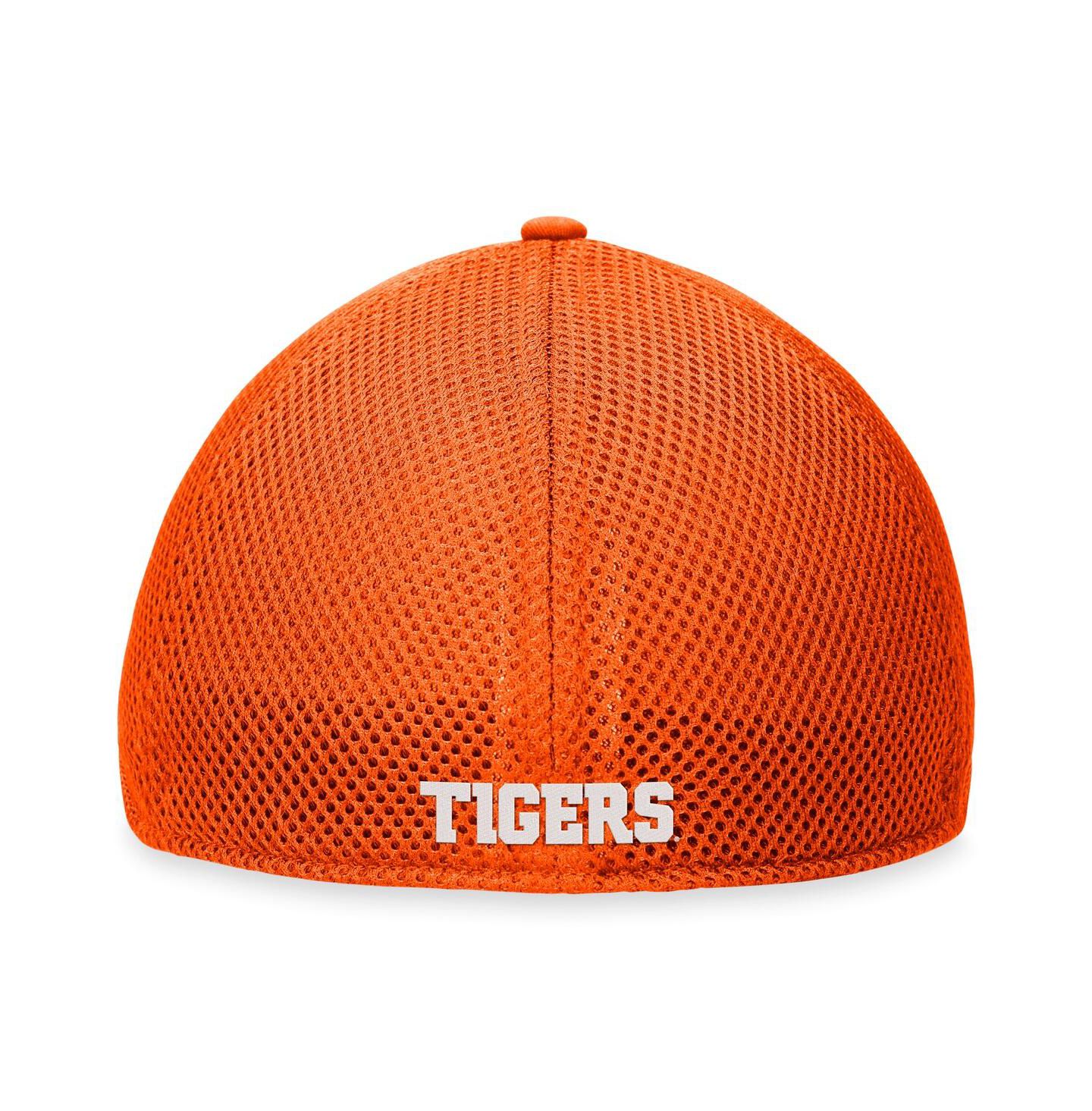 Мужская кепка Top of the World Orange Clemson Tigers Spacer Flex Hat — фото 3