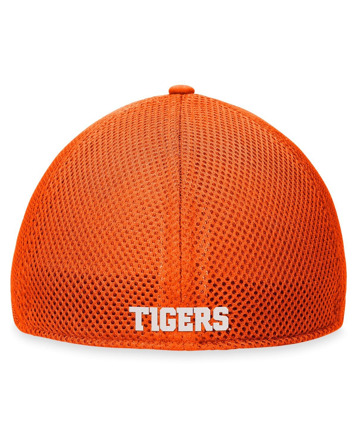 Top Of The World Orange Clemson Tigers Reflex Logo Flex Hat In Orange