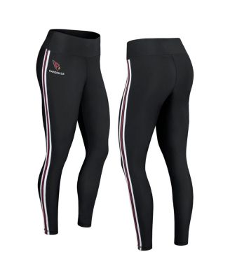 Women's Black Arizona Cardinals Color Block Leggings