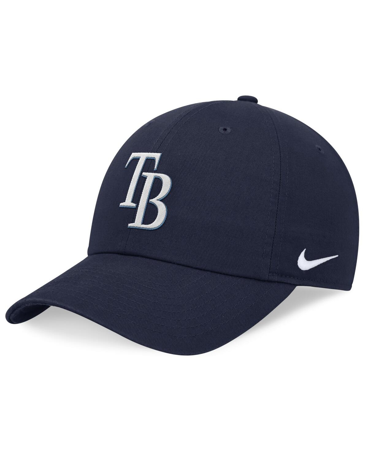 Nike Navy Tampa Bay Rays Performance Club Adjustable Hat In Navy