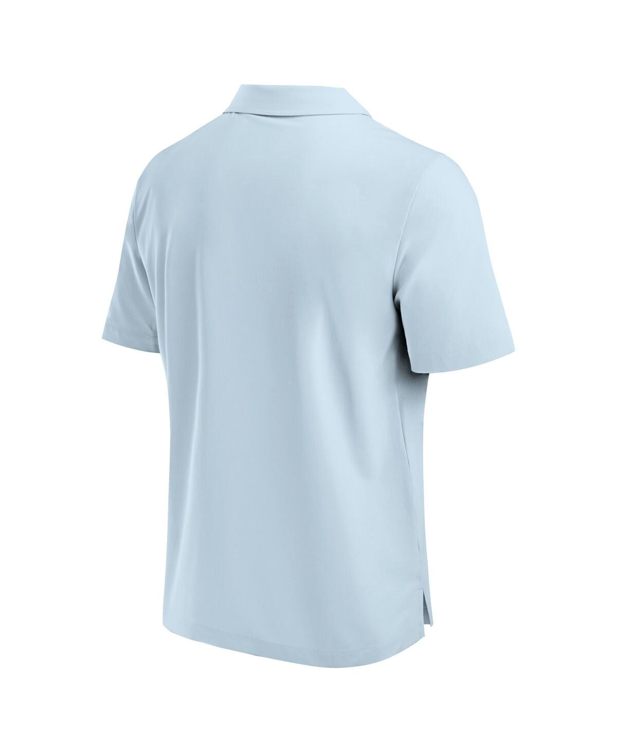 Fanatics Men's Light Blue Los Angeles Dodgers Front Office Button-up Shirt In Blue