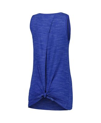 Women's Royal New York Mets Space-Dye Active Tank Top