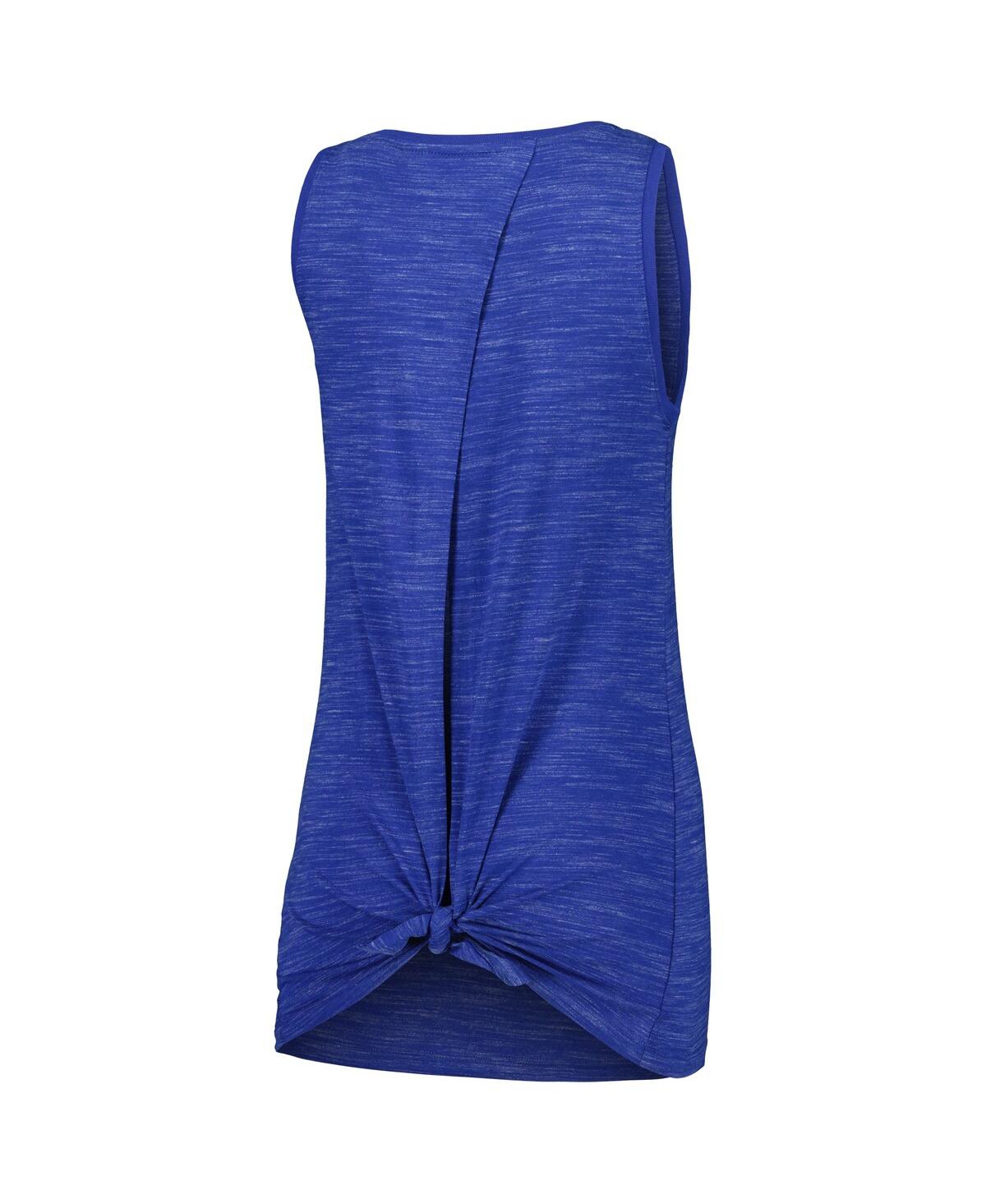 NEW ERA WOMEN'S ROYAL NEW YORK METS SPACE-DYE ACTIVE TANK TOP 