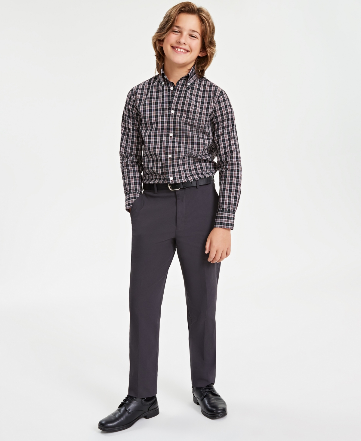 Big Boys Classic Stretch Dress Pants