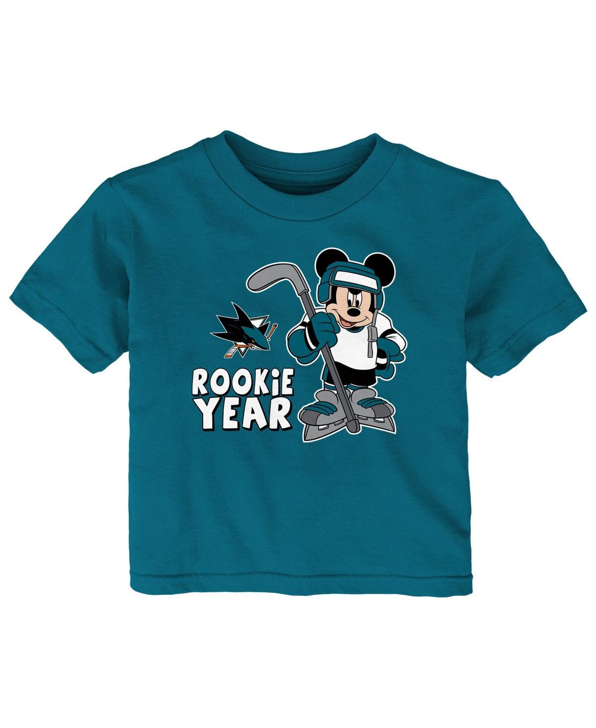 Outerstuff Toddler Chicago Blackhawks Disney Rookie Year T-shirt Shorts Set In Blue