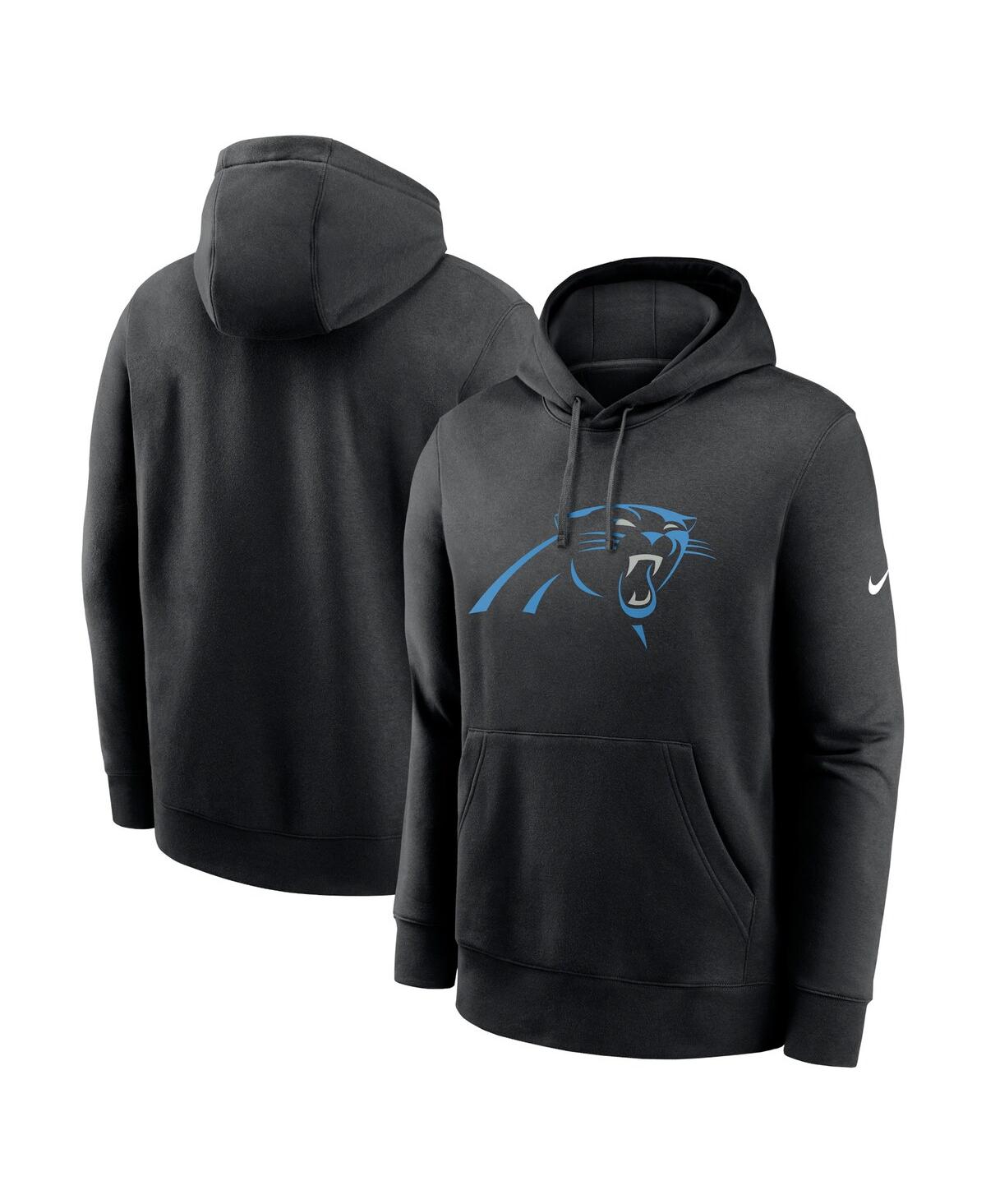 Nike Carolina Panthers Rewind Club Menâs  Men's Nfl Pullover Hoodie In Black