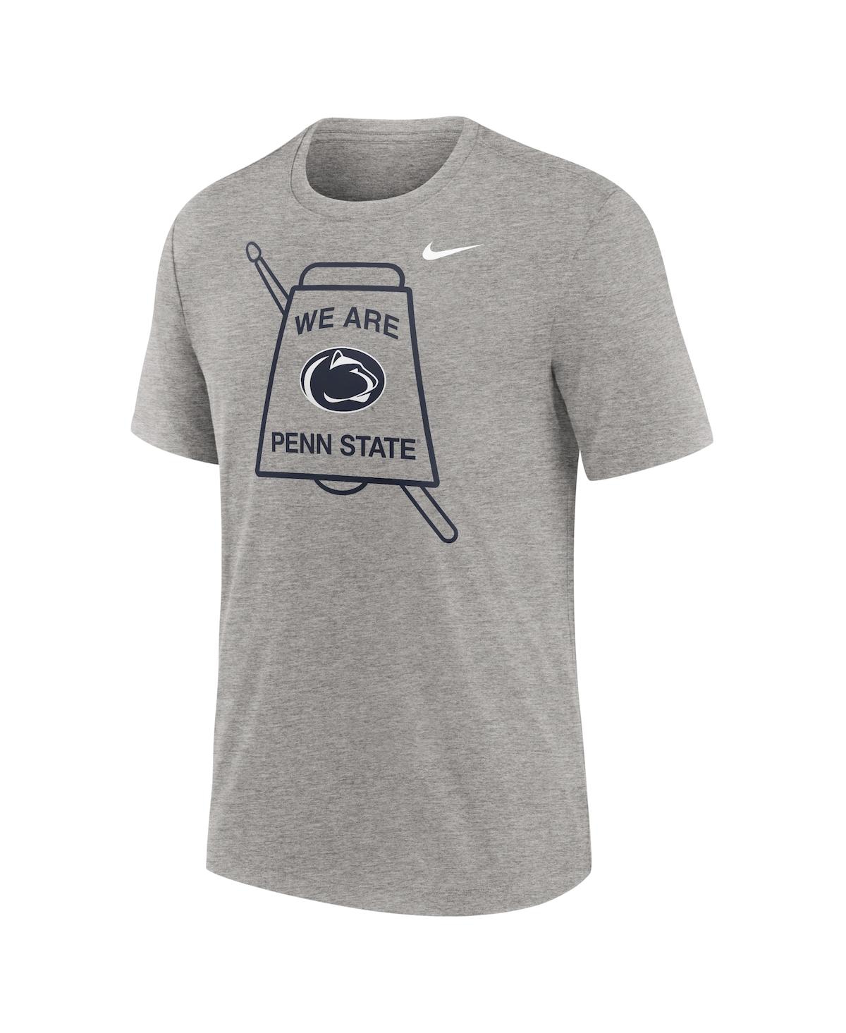 Nike Men'sPenn State Nittany Lions Local Campus Time Honored Tradition Tri-Blend T-Shirt - Heather Gray