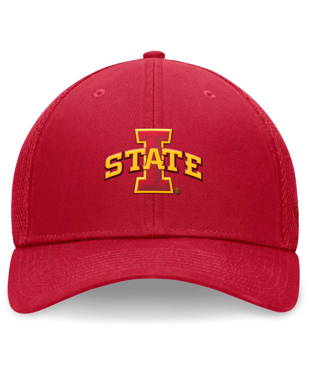 Top of the World Men'sIowa State Cyclones Spacer Flex Hat - Cardinal