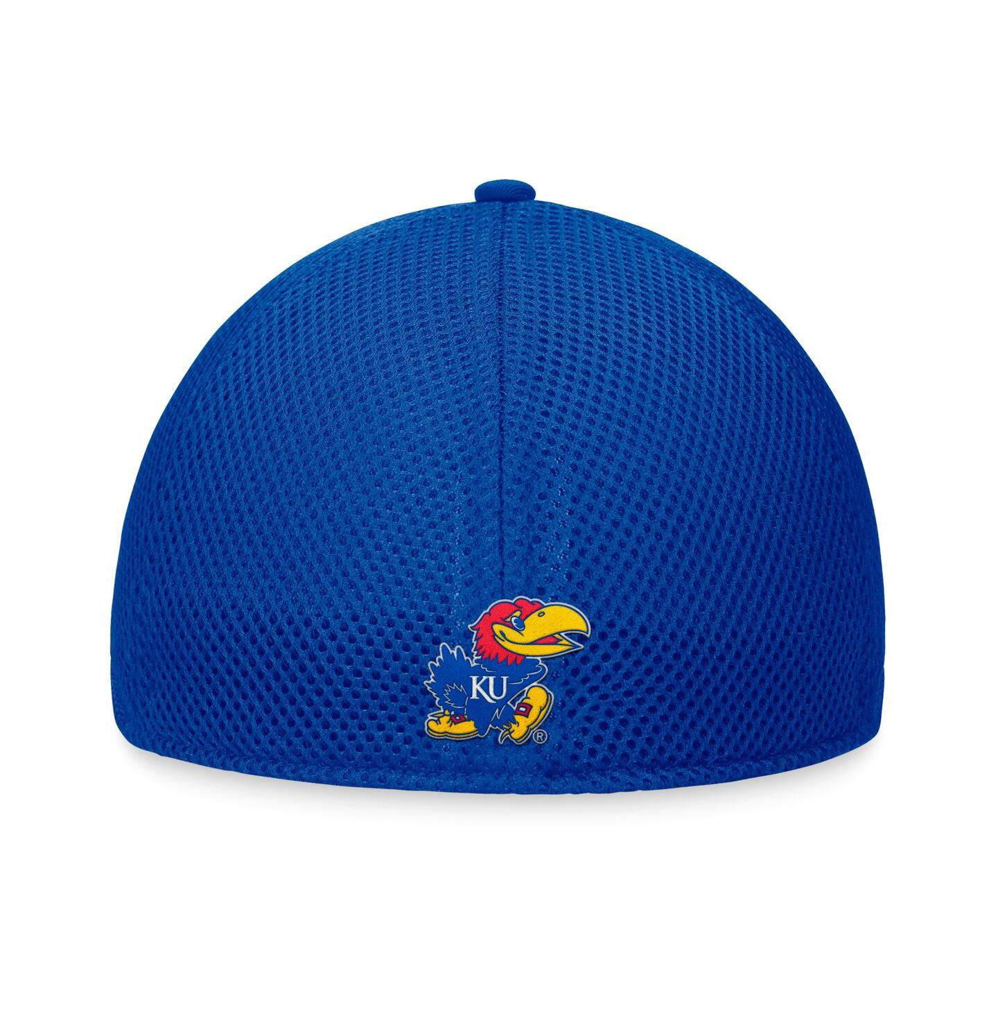 Мужская кепка Top of the World Royal Kansas Jayhawks Spacer Flex Hat — фото 4