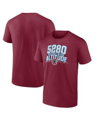Men's Burgundy Colorado Avalanche Local T-Shirt