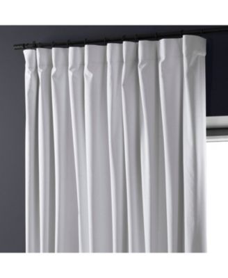 Extra Wide Performance Linen Hotel Blackout Curtain
