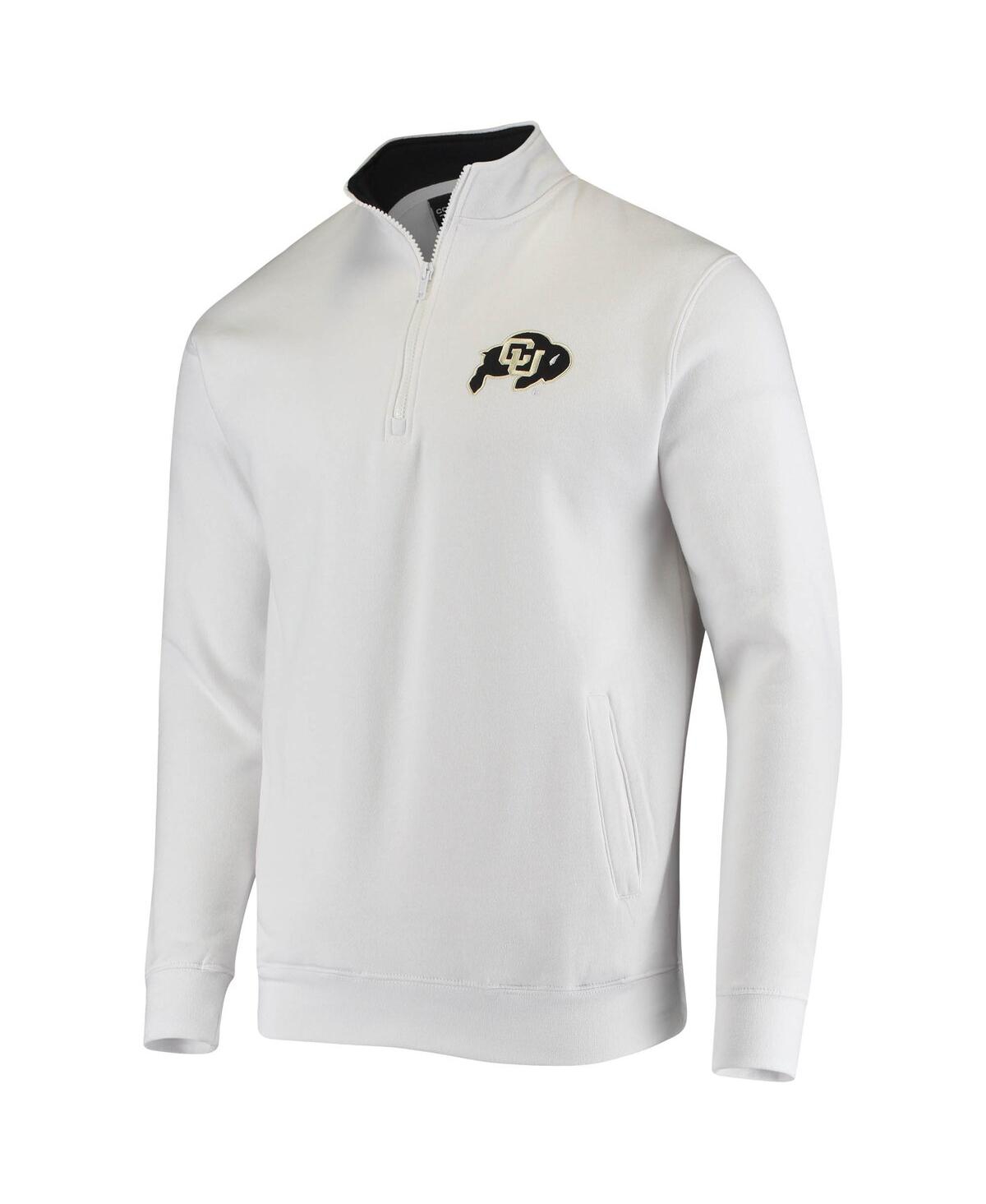 COLOSSEUM MEN'S COLORADO BUFFALOES TORTUGAS LOGO QUARTER-ZIP JACKET