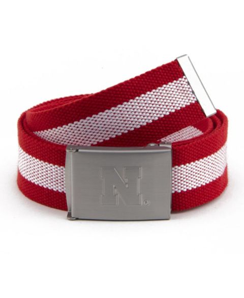 Мужской ремень Eagles Wings Nebraska Huskers Fabric Belt
