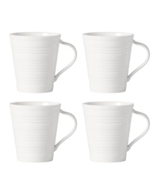Lenox Tin Can Alley 4 Degree Mugs, Set of 4 - Macy's