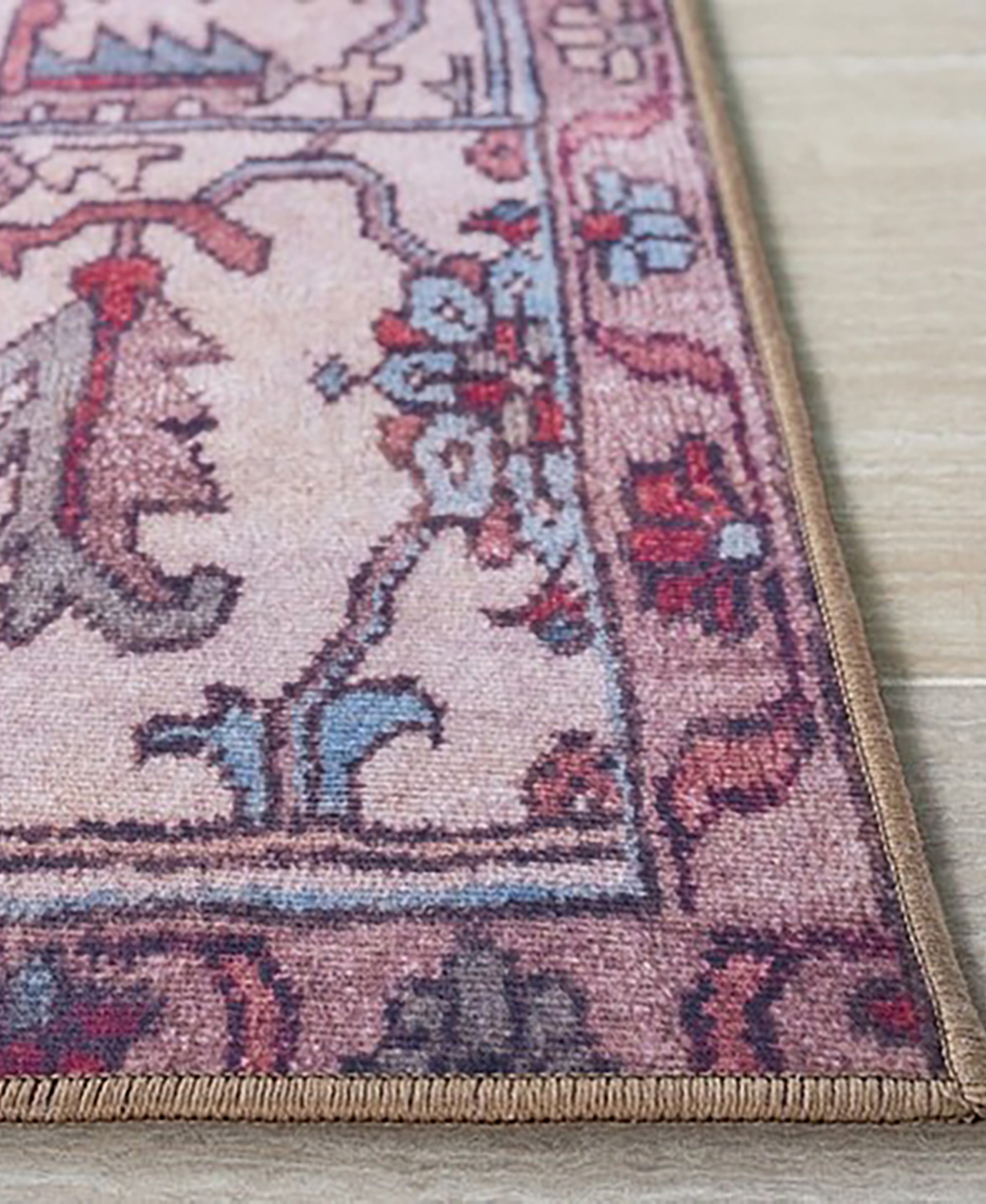 Safavieh Tucson Washable TSN106Q 5'x8' Area Rug - Beige