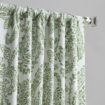 Tea Time Floral Room Darkening Curtain