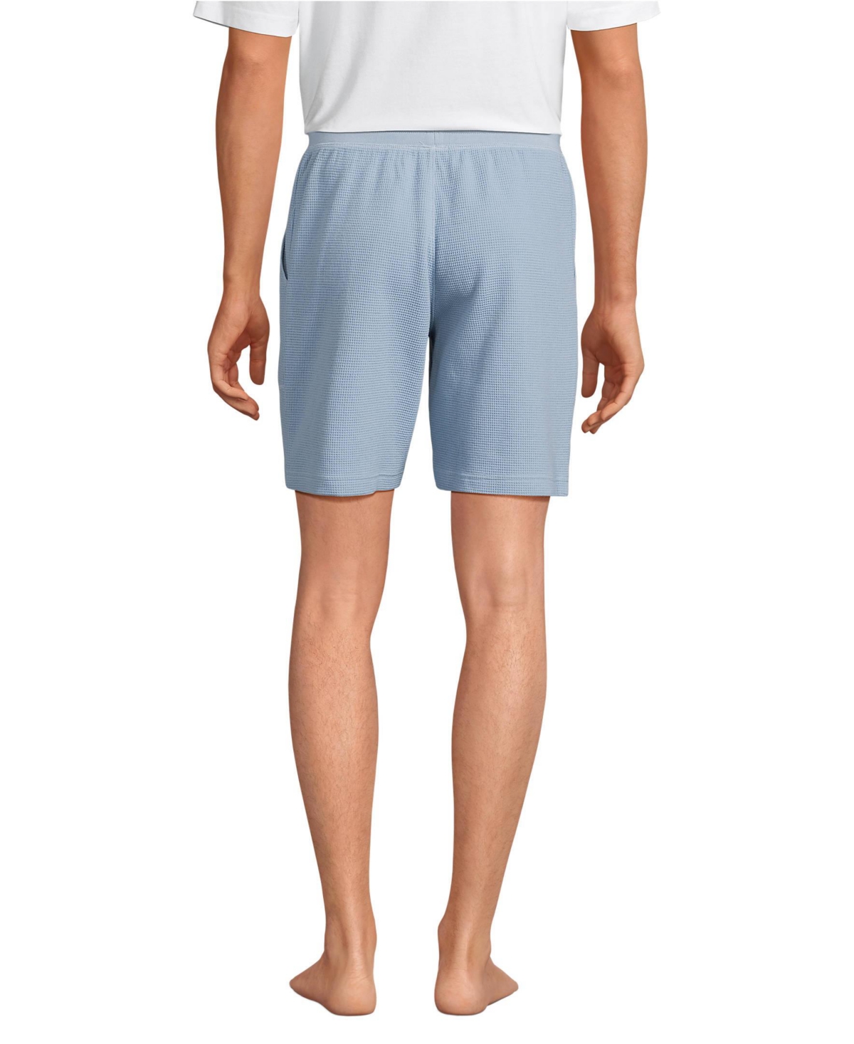 Lands' End Men's Waffle Pajama Shorts