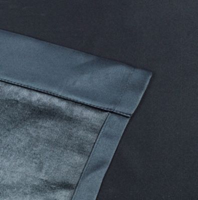 Basic Drape Woven Jacquard Thermal Curtain Panel - Rose