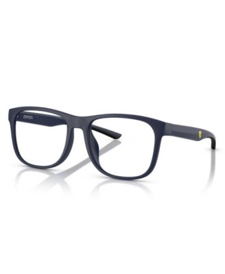 Scuderia Ferrari Unisex Eyeglasses, FZ8014D - Matte Blue