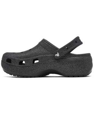 ◆CROCS◆ Women's Classic Platform Glitter Clog W MJE 23SWCL Amazon.com | Crocs Women's Classic Platform Glitter Clog
