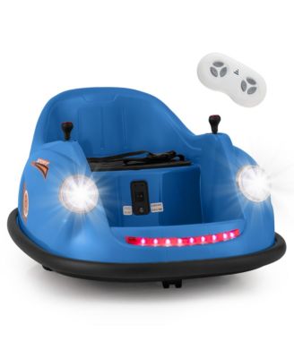 12V Electric Kids Ride on Bumper Car Battery Powered Bumping Car w/ Remote Control Pink