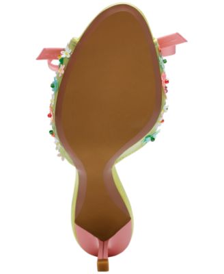 Women's Naddia Ditzy Floral Stiletto Slip-On Mules
