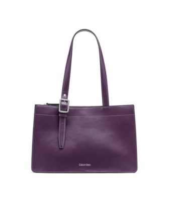 Calvin Klein - Havana Medium Faux Leather Tote