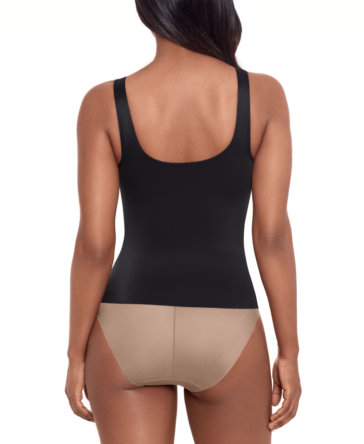 Miraclesuit Shapewear Women's Comfy Curves Shaping Cami 2512 In Black