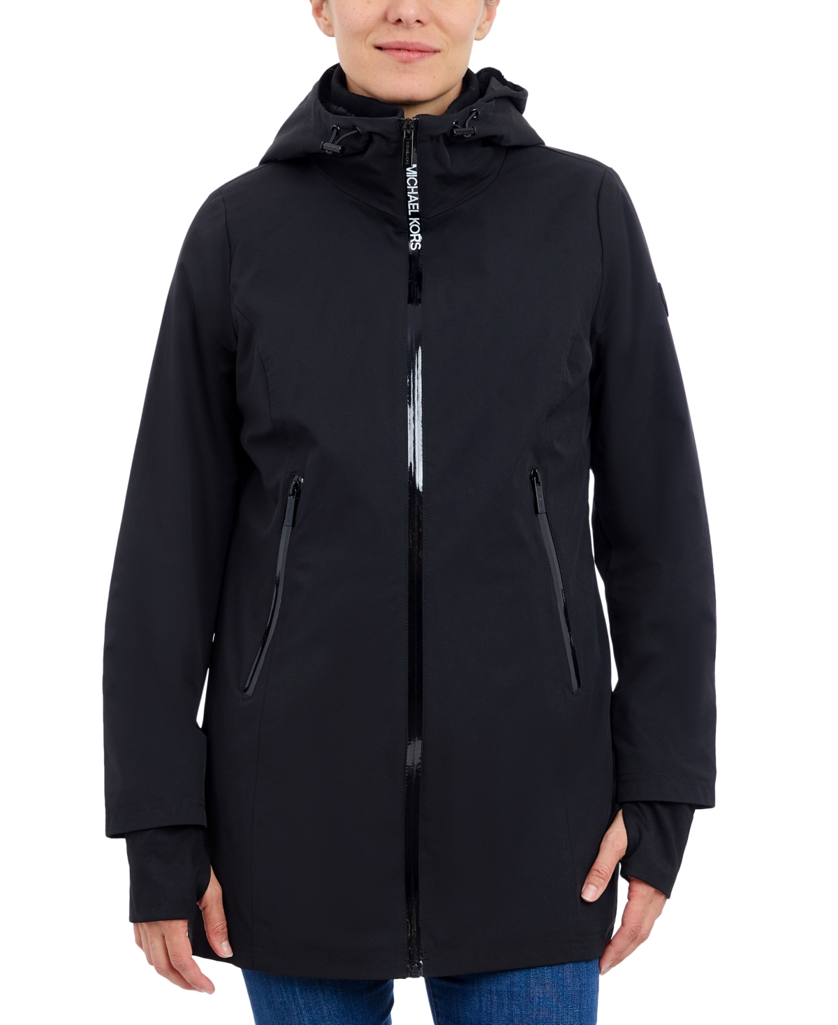 Michael Michael Kors Women's Hooded Softshell Coat
