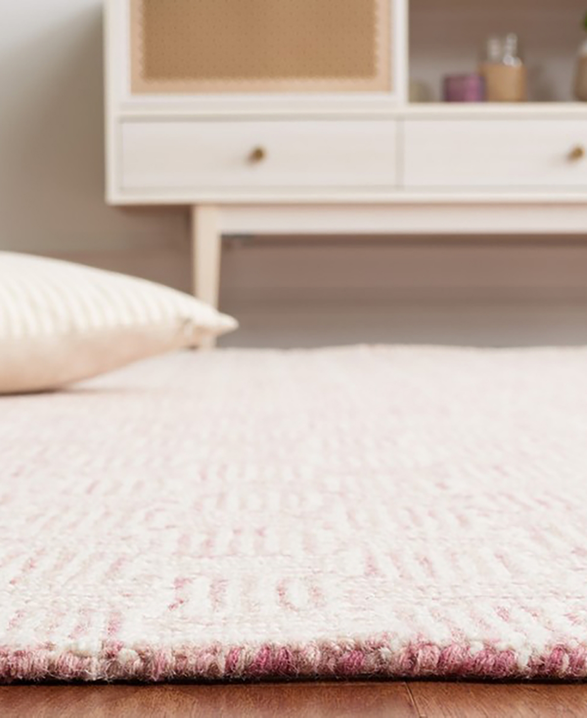 Safavieh Micro-Loop Iv MLP537U 3'x5' Area Rug -Ivory
