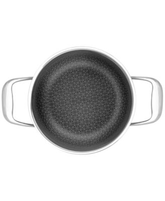 DiamondClad 3-Qt. Hybrid Nonstick Stainless Steel Pot and Lid