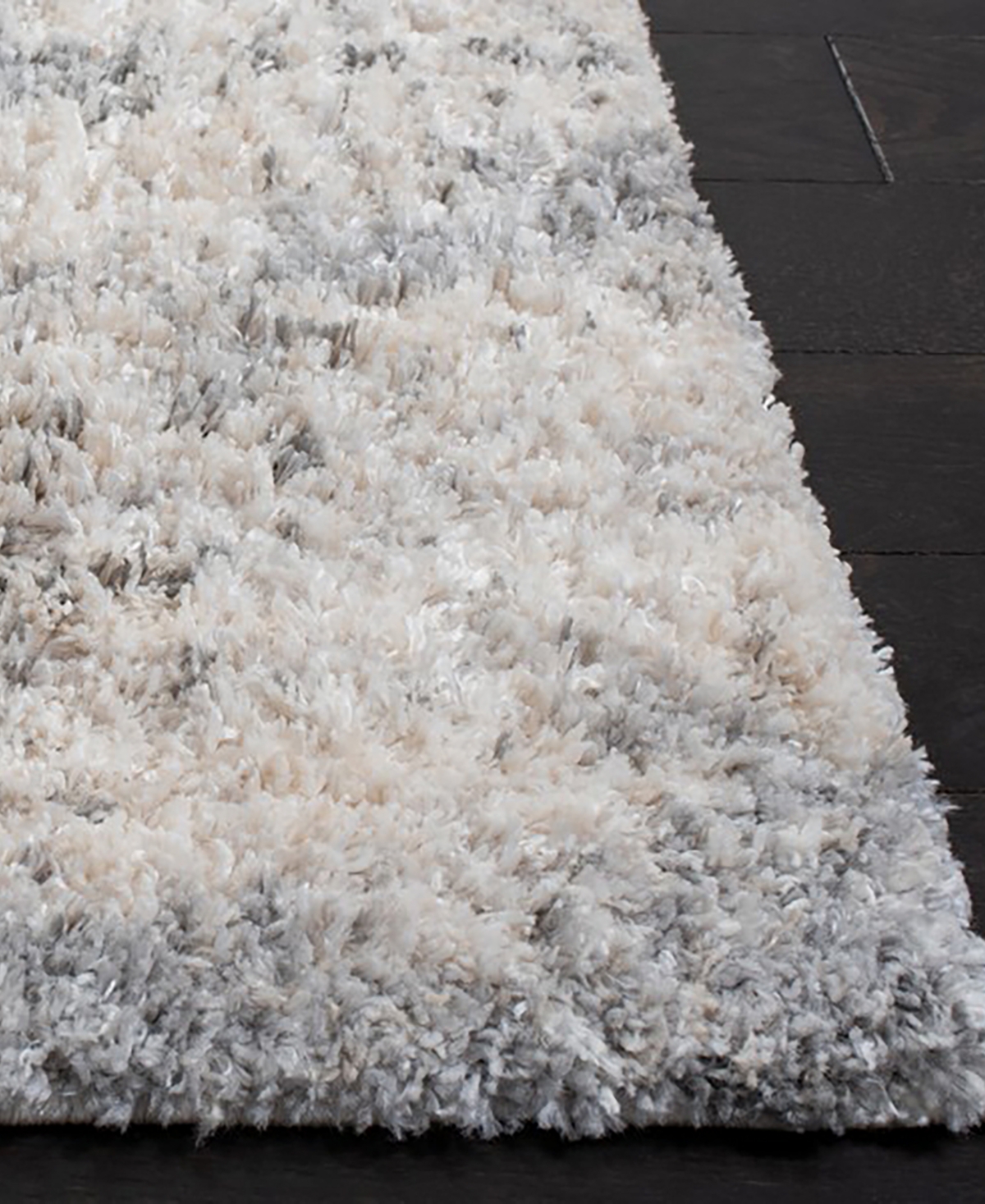 Safavieh Berber Shag 100 BER272A 2'x22' Area Rug