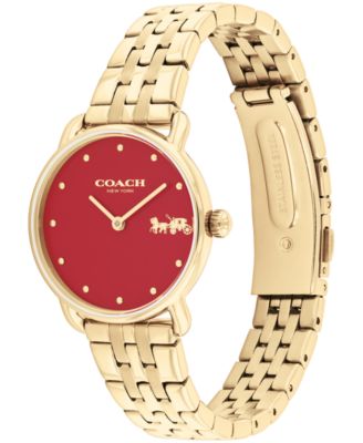 Women's Elliot Gold-Tone Stainless Steel Bracelet Watch 28mm